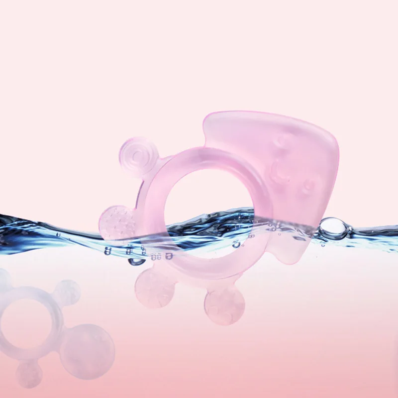 Качественный детский силиконовый Прорезыватель для зубов пищевой класс милая