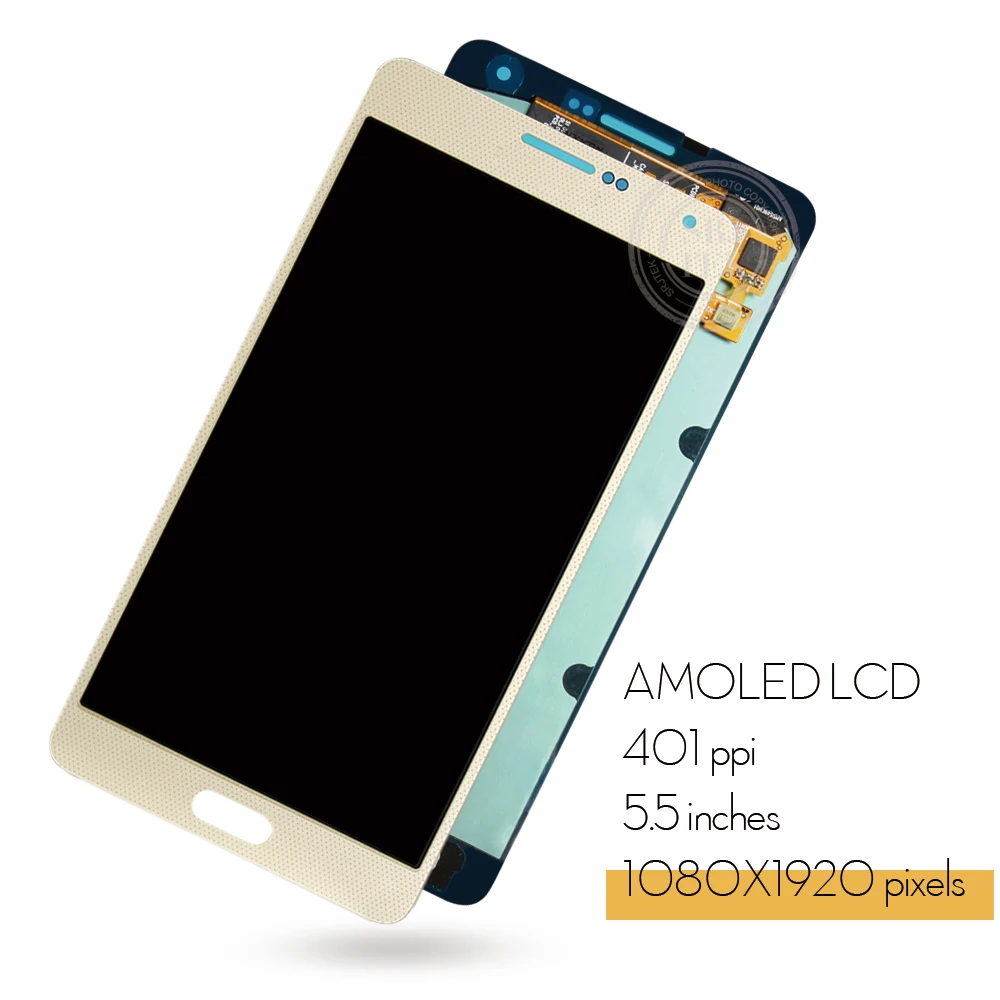 Гарантия 5 "AMOLED/TFT LCD для SAMSUNG Galaxy A7 2015 ЖК дисплей A700 A700F A700FD сенсорный экран