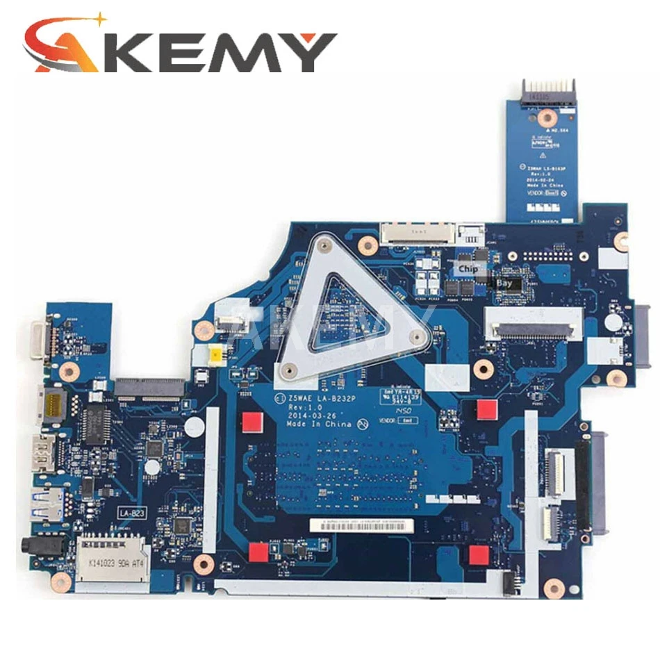 

Akemy Z5WAE LA-B232P MAIN BOARD For Acer aspire E5-521 Laptop Motherboard CPU Onboard DDR3 NBMLF11004 NB.MLF11.004