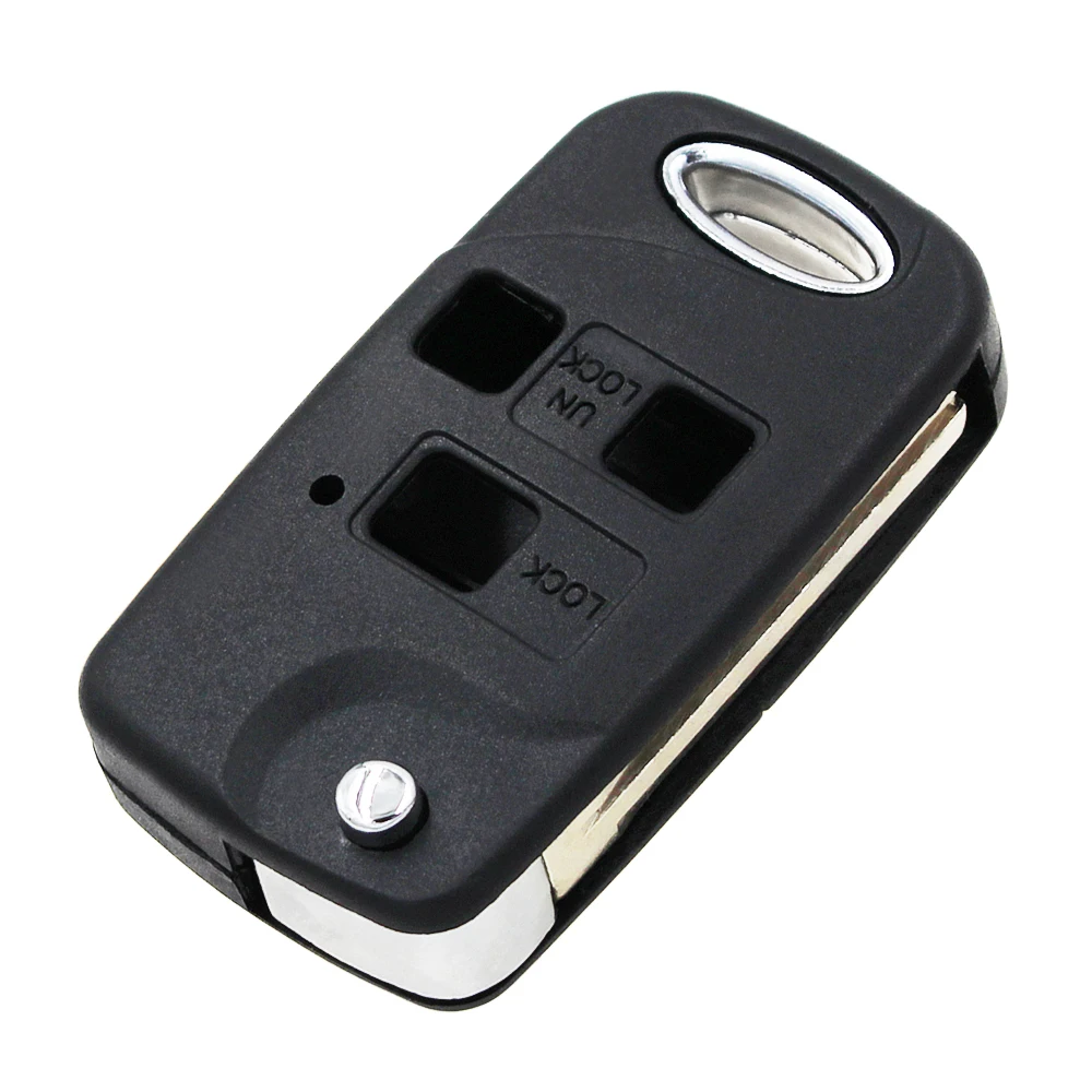 3 кнопки флип конверсионный чехол для ключей складной дистанционного ключа Toyota