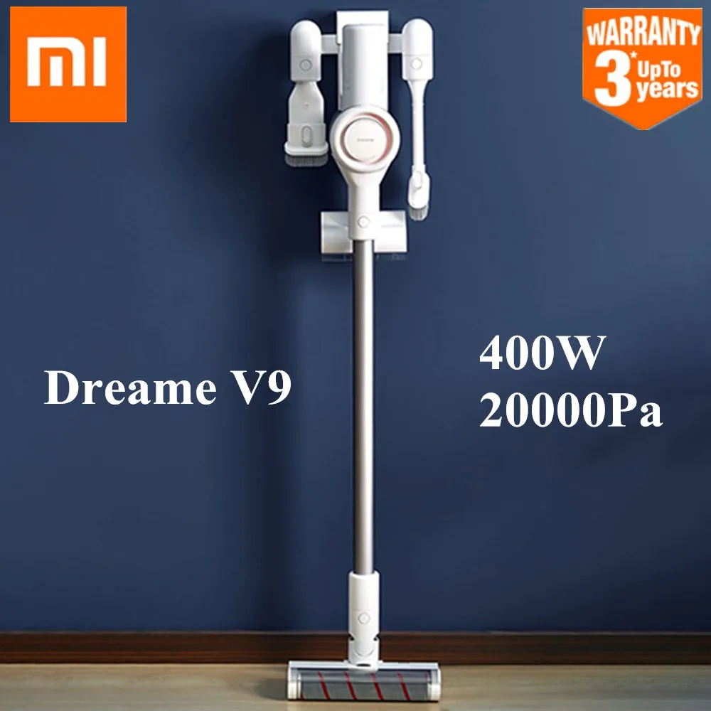 

Очистка! Ручной беспроводной пылесос Xiaomi Dreame V9, пылесосы 20000 ПА для дома и автомобиля