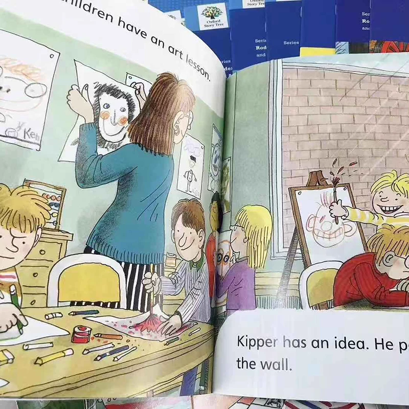 Cena 1 Zestaw 52 Książek 1-3 Poziomy Oxford Story Tree Baby English Czytanie Książka Obrazkowa Historia Przedszkole Edukacyjne Zabawki Dla Dzieci