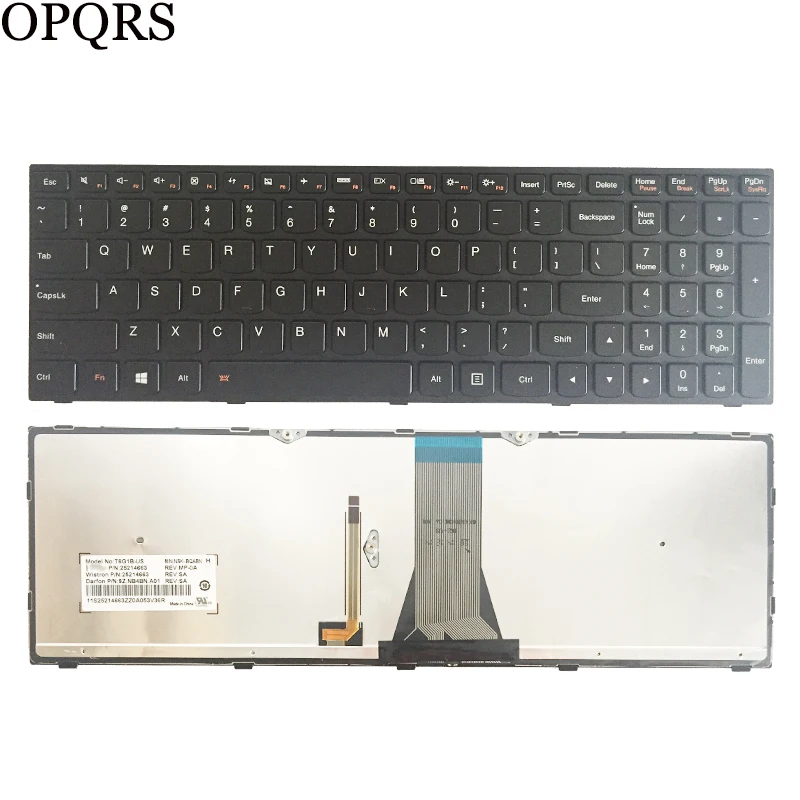 

NEW Keyboard for Lenovo G50-70 G50-70M B50 G50-70AT B50-70 B50-80 Z70-80 US English Backlit black laptop keyboard