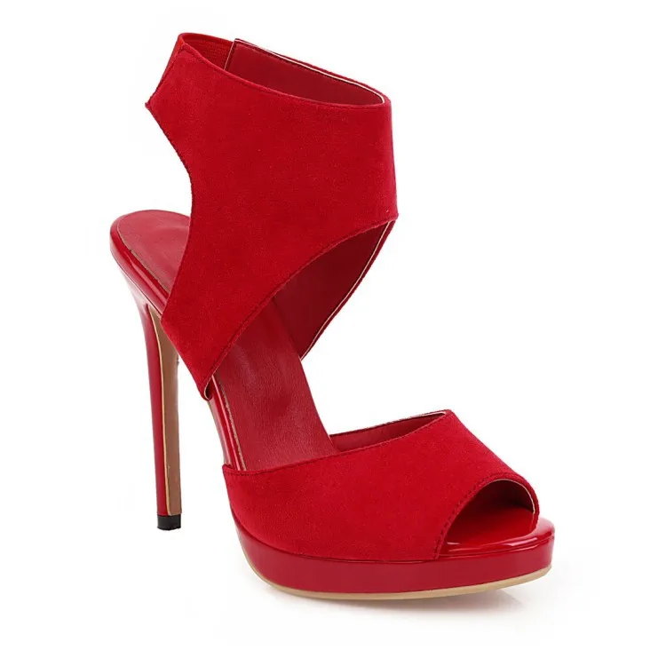 

Summer fish mouth sandals women's Roman high heels women's shoes size wedding shoes