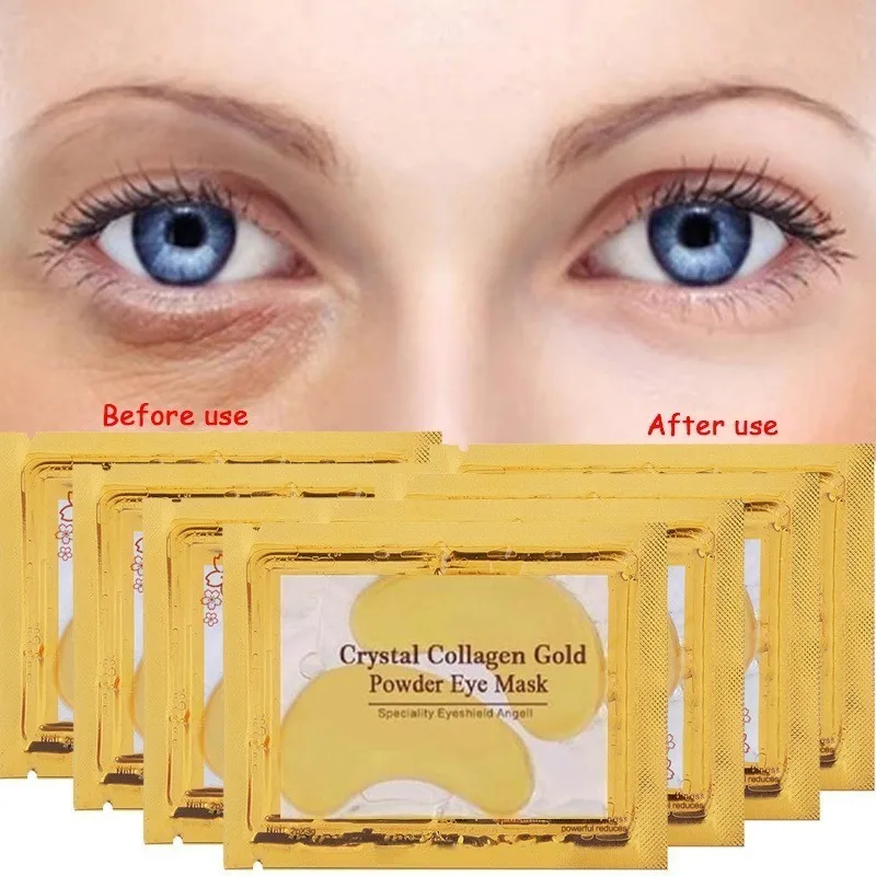5Pair + 5Peces Skin Care Sheet Plant Facial Mask 24k colleague eye mask Moisturizing Oil Control Blackhead Remover Wrapped| |