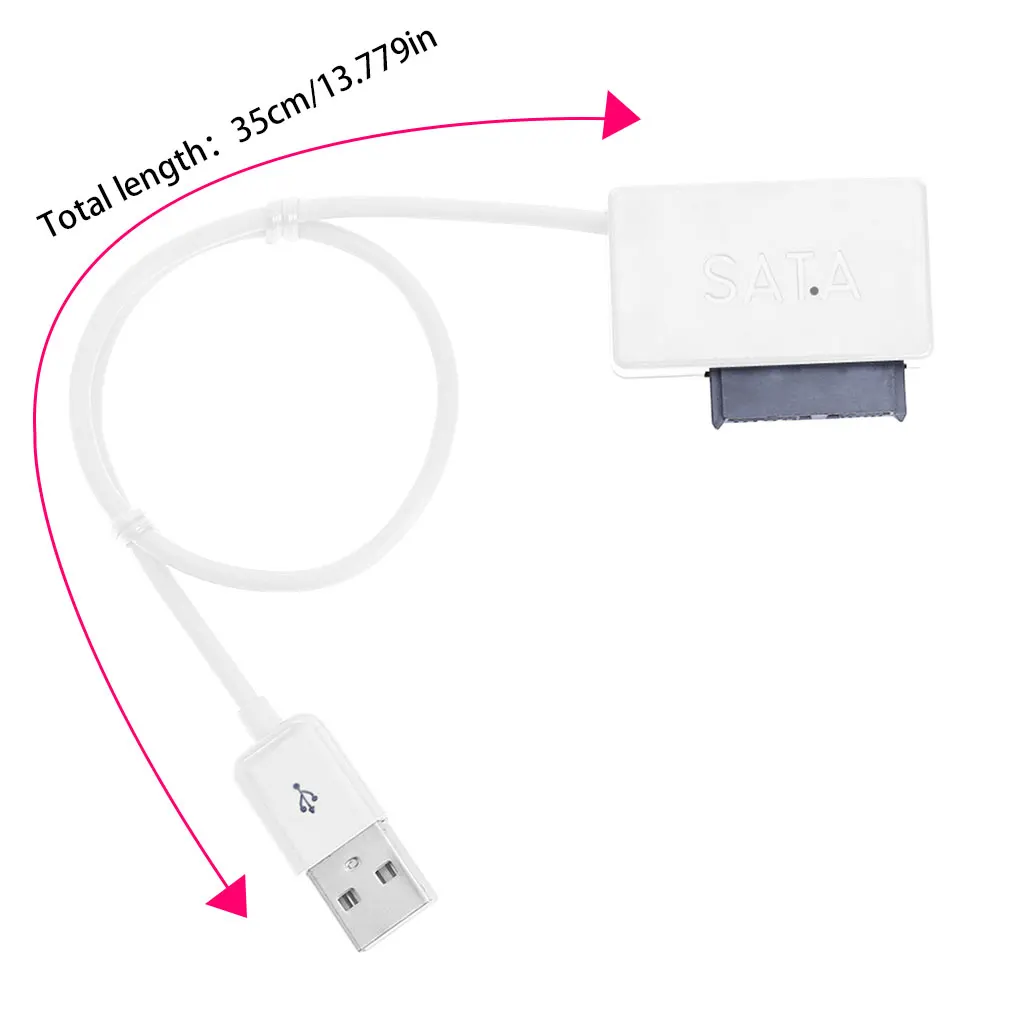Кабель USB 2 0 к SATA для ноутбука кабель адаптер быстрой передачи 6p и 7p
