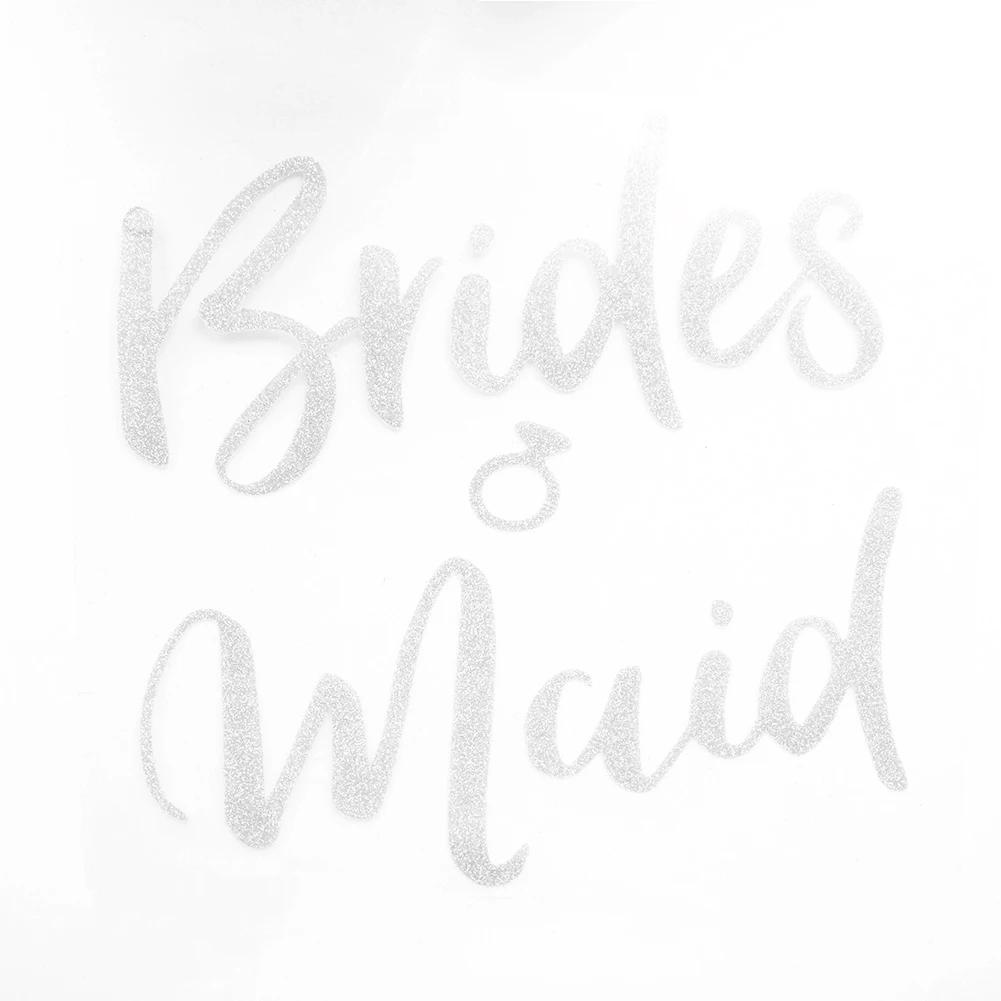 Наклейки для свадебной вечеринки наклейки команды невесты Золотая наклейка