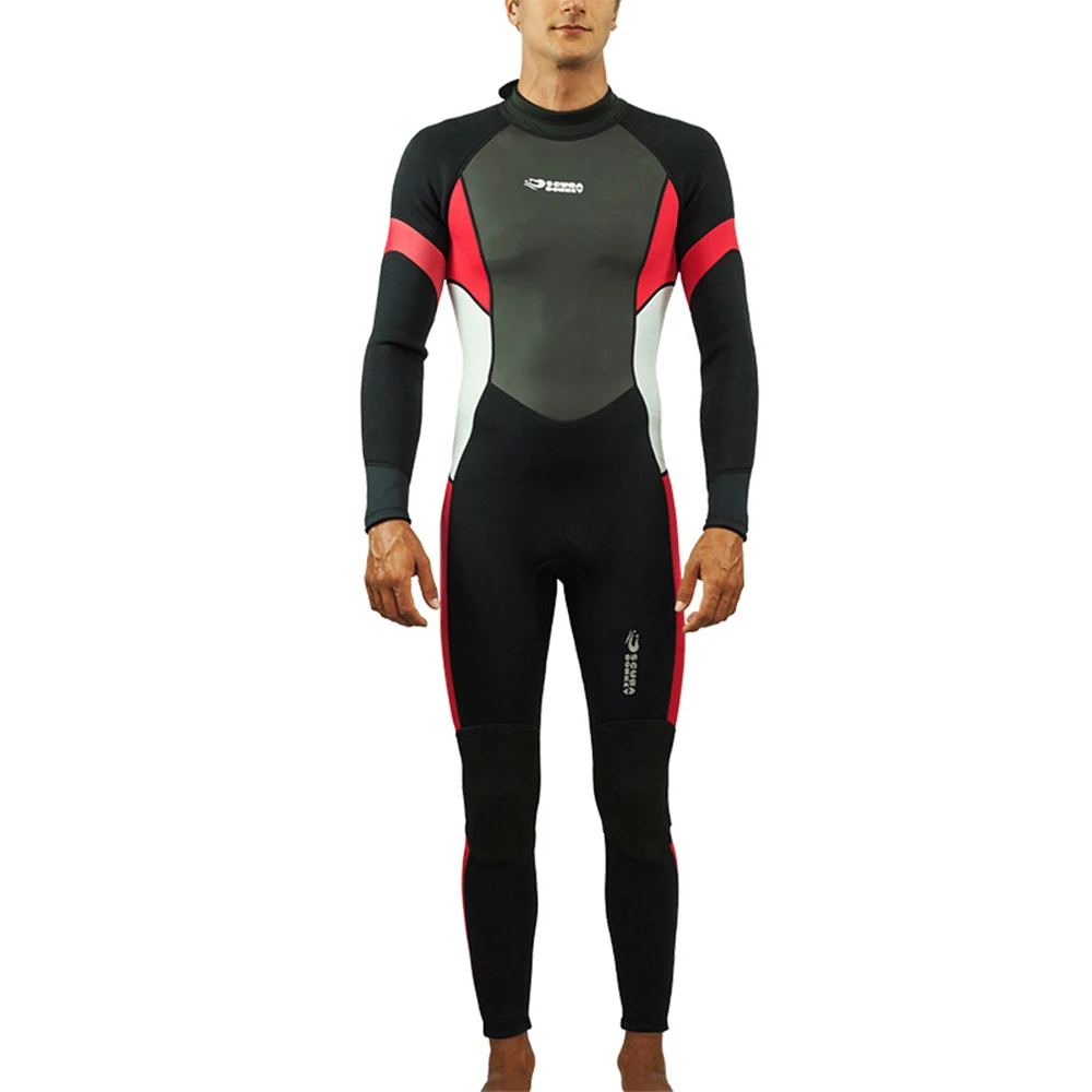 Men 3mm Neoprene Wetsuit Surfing Swimming Diving Sailing Clothing Scuba Snorkeling Cold Water Triathlon Perfect Wet Suit