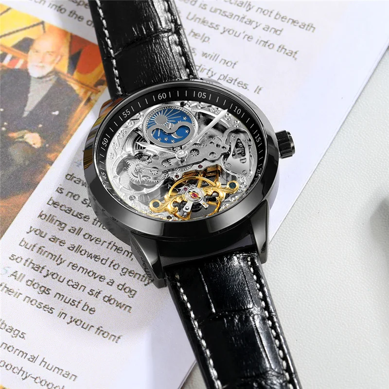 Часы наручные FORSINING Мужские автоматические механические спортивные брендовые