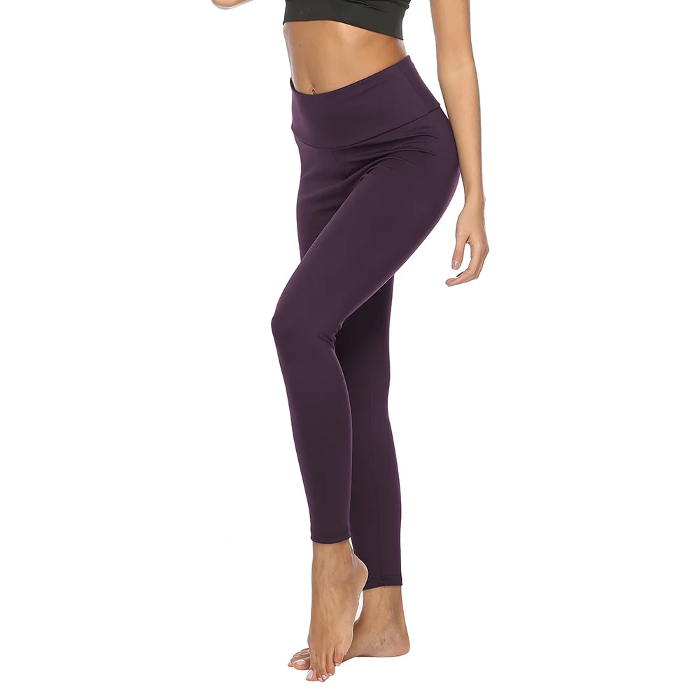 7 цветов женские штаны для йоги белые спортивные леггинсы пуш ап колготки занятий