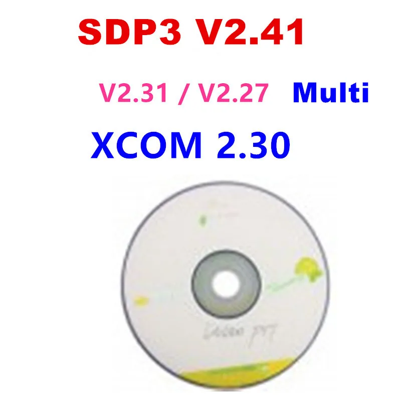 V2.41.3/V2.31/V2.27 SDP3 мульти программное обеспечение 2,41 2,31 2,27 для VCI3/XCOM V2.30(XCOM-SOPS-SDP3-BNS II) XCOM 2,30