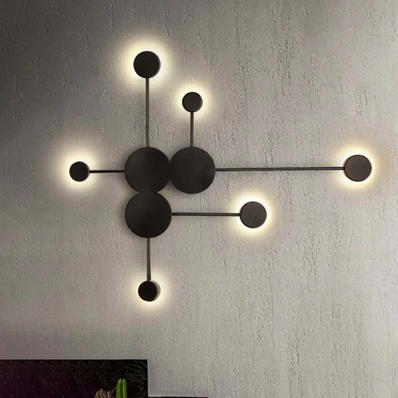 

Nordic Minimalist Wall Lamp Modern Geometric Led Wall Sconces for Bedroom Living Room Corrior Stairs Art Decor Lighting Fixture