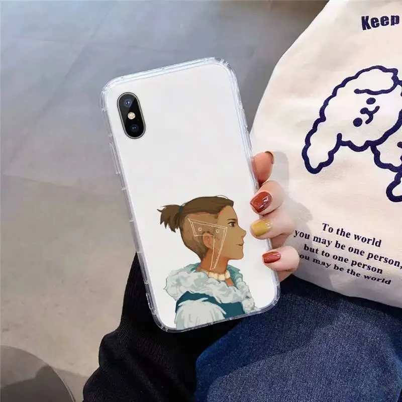 

Avatar the Last Airbender clear Phone Case Transparent for iPhone 11 12 mini pro XS MAX 8 7 6 6S Plus X 5S SE 2020 XR