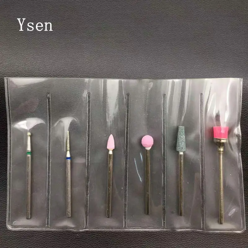 Набор фрез для маникюра и кутикулы 5 типов|Принадлежности дизайна ногтей| |