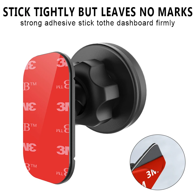 Универсальный магнитный автомобильный держатель для телефона с поворотом на 360