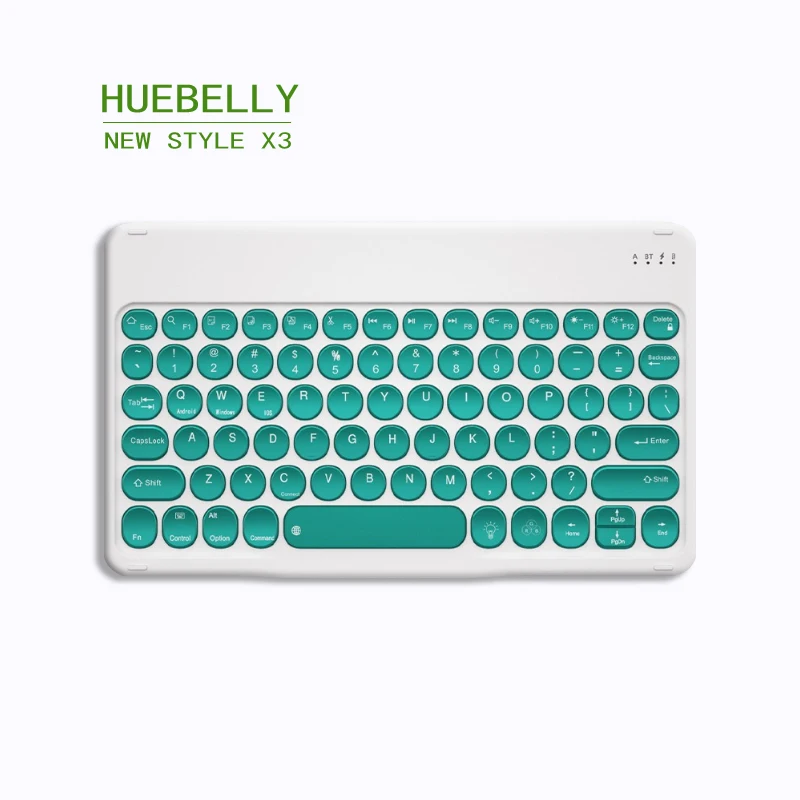 Беспроводной планшет HUEBELLY X3 Bluetooth 5 0 клавиатура для Ipad iPhone Samsung колпачок с кнопкой