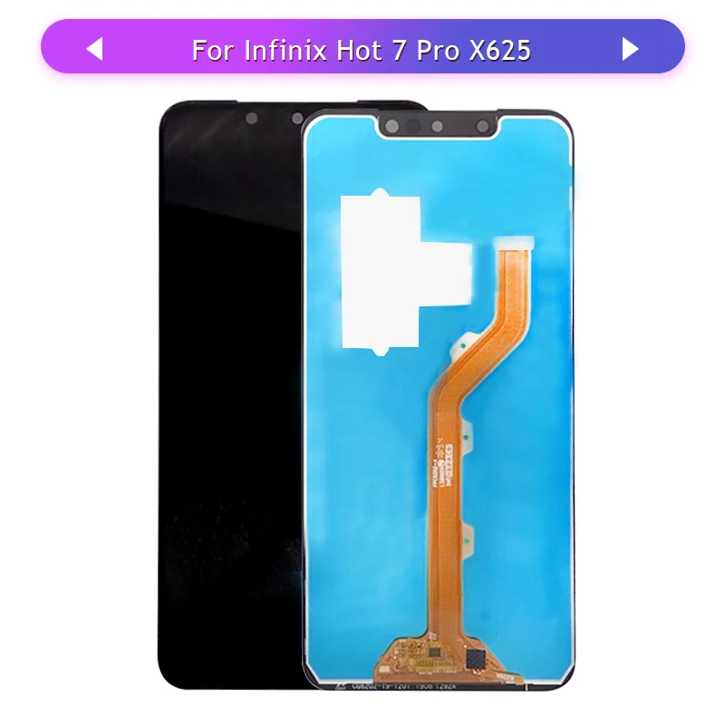 Протестированный для Infinix X625 X625C X625B ЖК-дисплей сенсорный экран Hot 7 Pro ЖК-экран