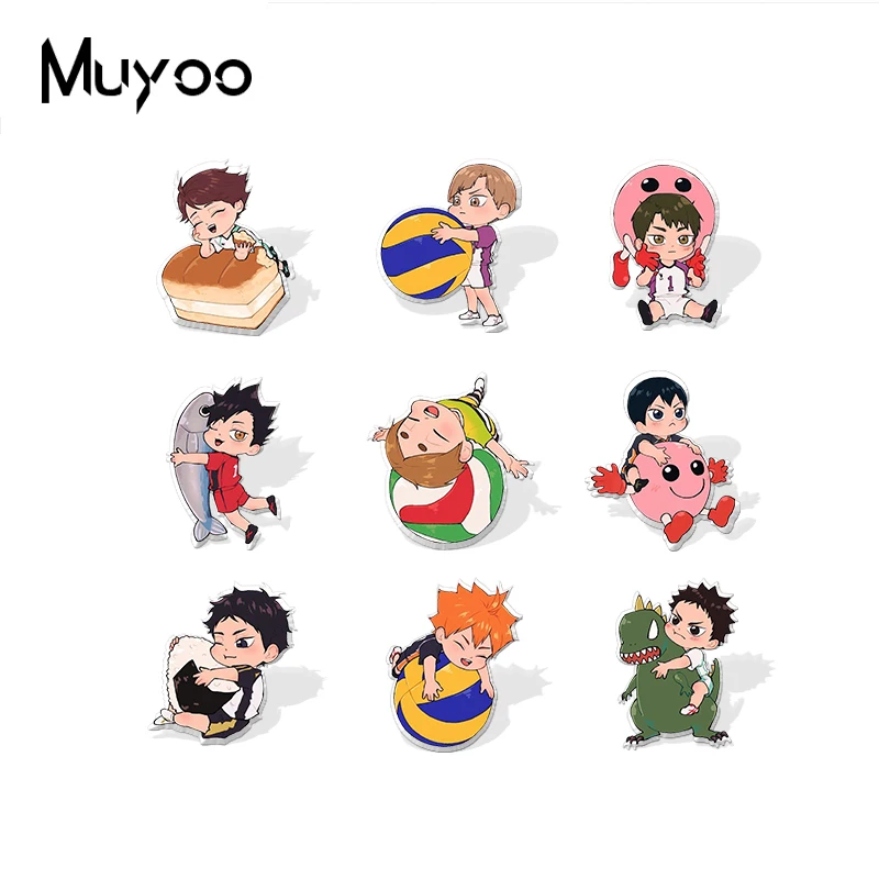 2021 Новое поступление Аниме Haikyu! Kawaii волейбол для мальчиков еда Косплей ручная