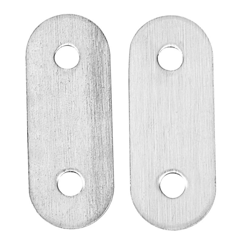 

ABSF 38mm x 16mm Straight Repair Joining Mending Flat Plate Bracket 5pcs