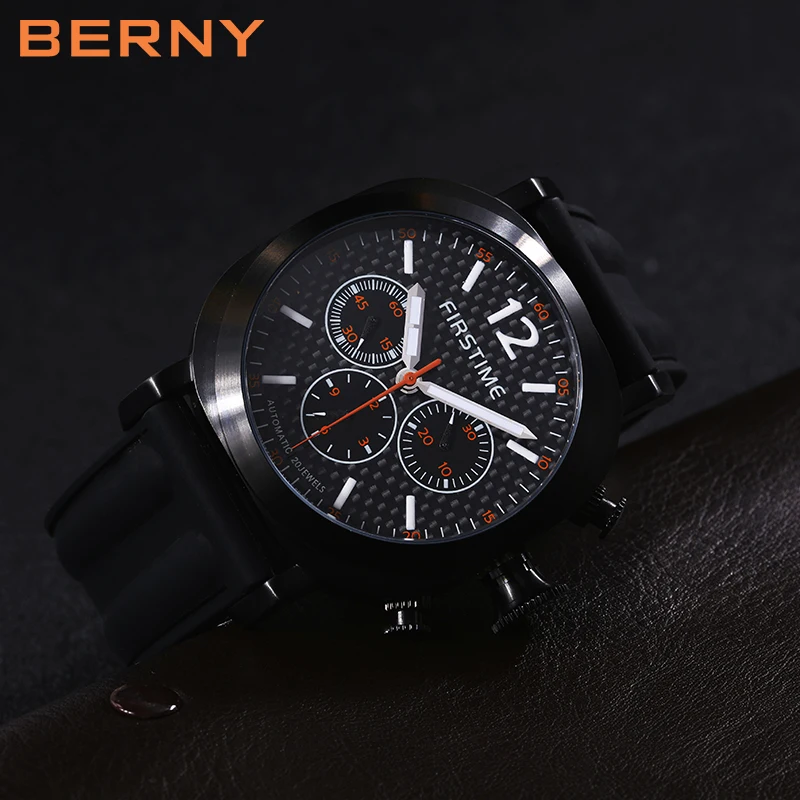 Автоматические механические часы для ныряльщика, мужские часы, спортивные супер светящиеся часы для ныряльщика, для плавания, тяжелые мужские часы, подарок на Рождество, часы