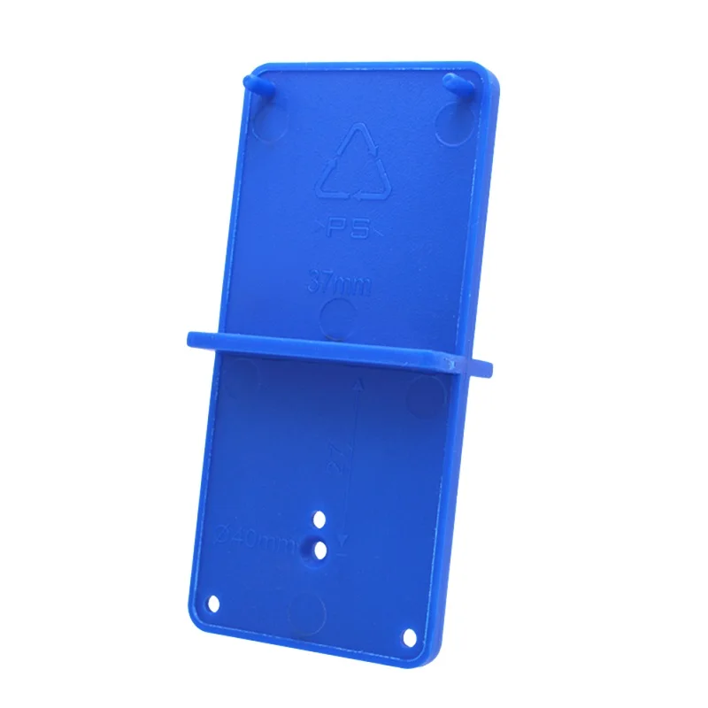 style B blue Пластиковый измерительный прибор контурный профиль копировальный датчик дубликатор контурная шкала - Цвет: style B blue