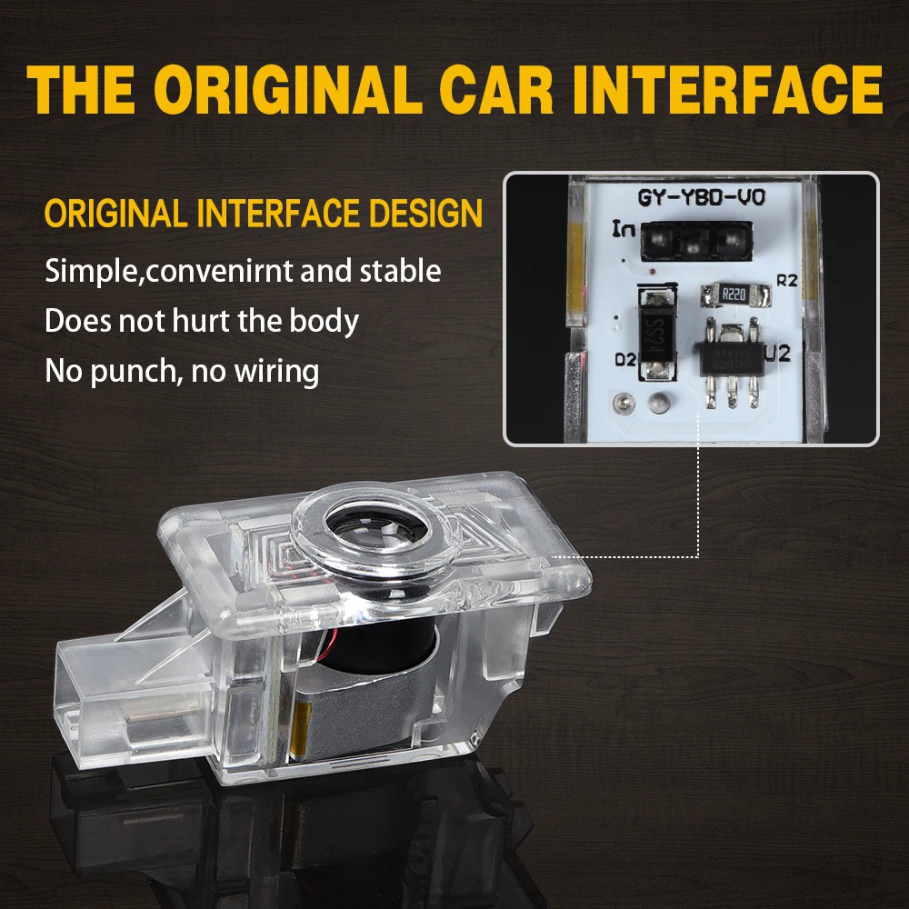 2X LED 3D Car Door Welcome Logo Light Projector Ghost Shadow Lamp For Volvo V60 V40 XC60 XC90 S80 S60 S80L S60L | Автомобили и