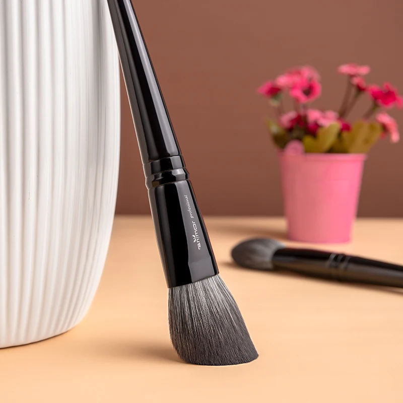 Anmor Румяна Кисть для макияжа Профессиональная основа под макияж деревянная ручка