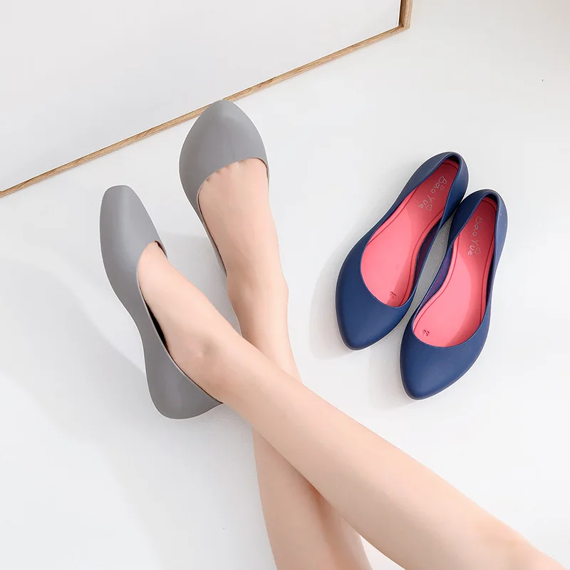 2019 г. Новая качественная летняя женская резиновая подошва однотонная Рабочая