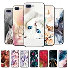 Чехол-накладка для Huawei Honor 10 5,84 дюйма, силиконовый чехол-бампер с милым котом для Huawei Honor 10