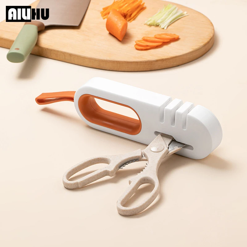 Точилка для ножей ножниц Профессиональный кухонный точильный камень ножи