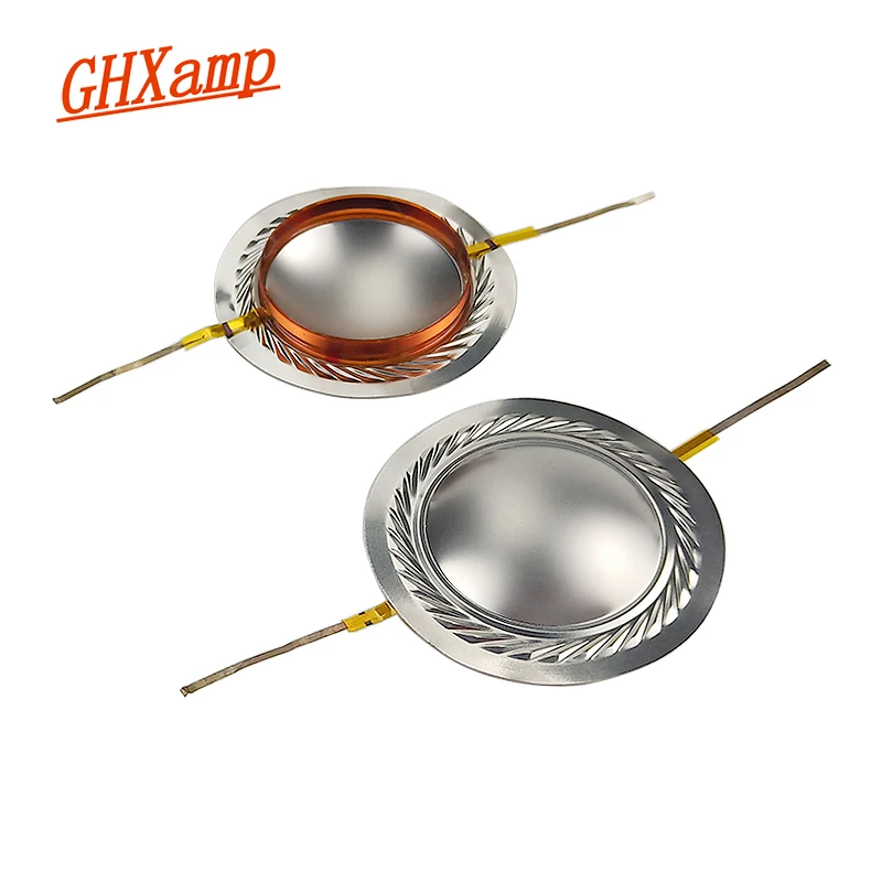 Ghxamp Película de Titânio Revestida de Cobre Bobina Tripla de Alumínio para Reparo de Alto-falante 34.4 mm 34.5 Core