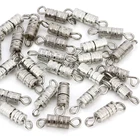 Застежки цилиндрические для изготовления ювелирных изделий сделай сам, 4 х14 мм, 20 шт.