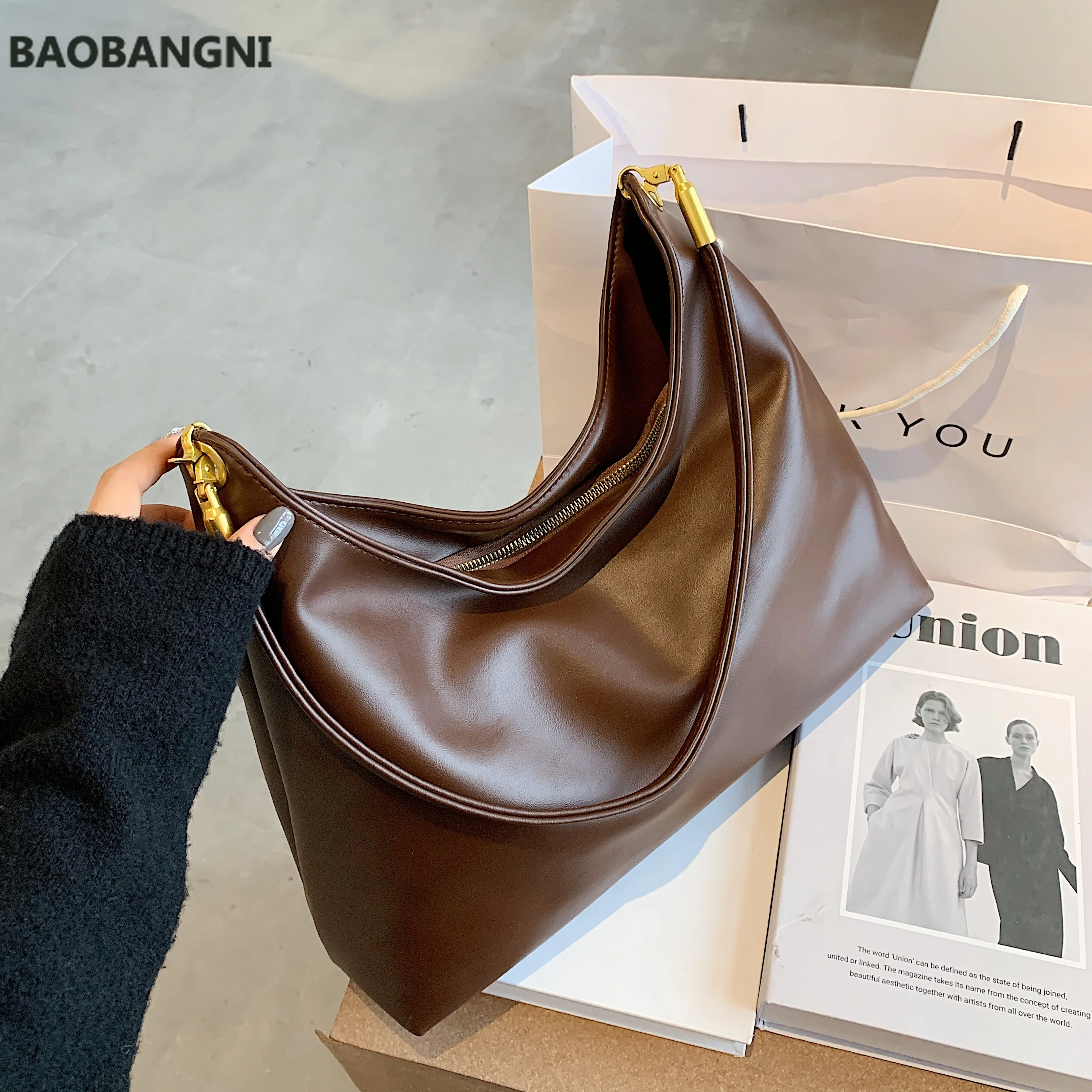 

Винтажная женская сумка-тоут, вместительные сумки на плечо из высококачественной искусственной кожи, дамские сумочки на плечо