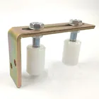 Нейлоновая роликовая опора для раздвижных дверей, нейлоновый ролик для ворот, нейлоновый дверной ограничитель, пластиковый опорный ролик, дверные аксессуары.