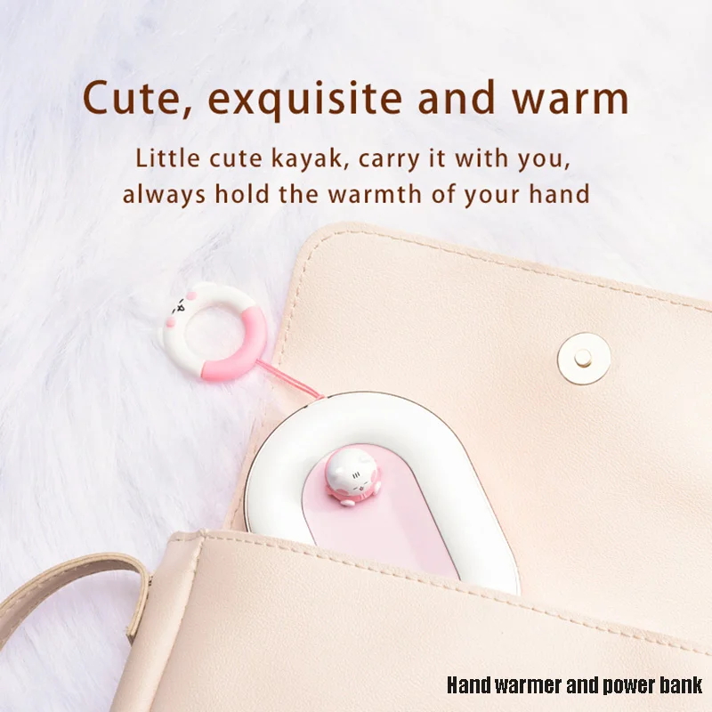 

5000mAh 3 in 1 Mini Pocket Hand Warmer Rechargeable Heater Winter Home Fast Heater USB Rechargeable Night Light