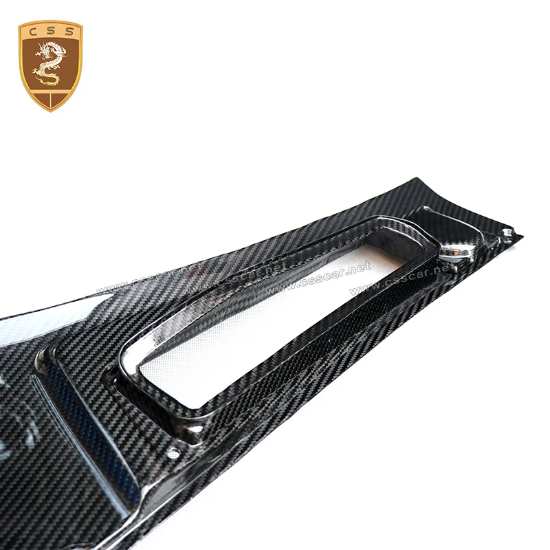 Внутренний отсек из натурального углеродного волокна для хранения Ferrari 458 11 14