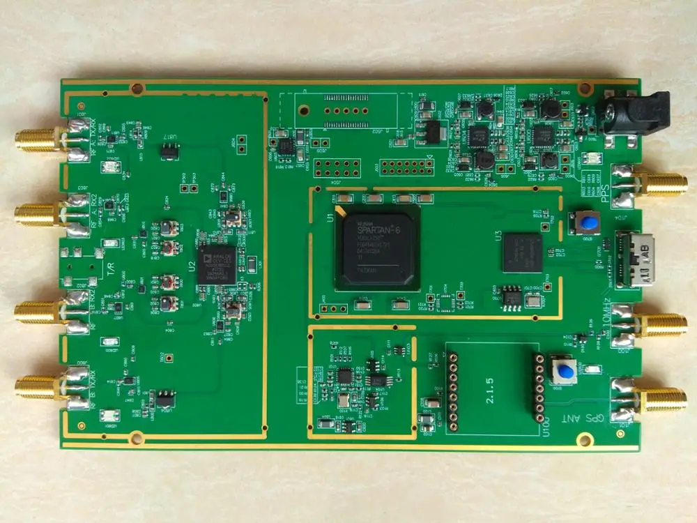 Latest GNURadio AD9361 RF 70MHz -6GHz SDR Software Defined Radio USB3.0 Compatible with ETTUS USRP B210 full duplex | Электроника