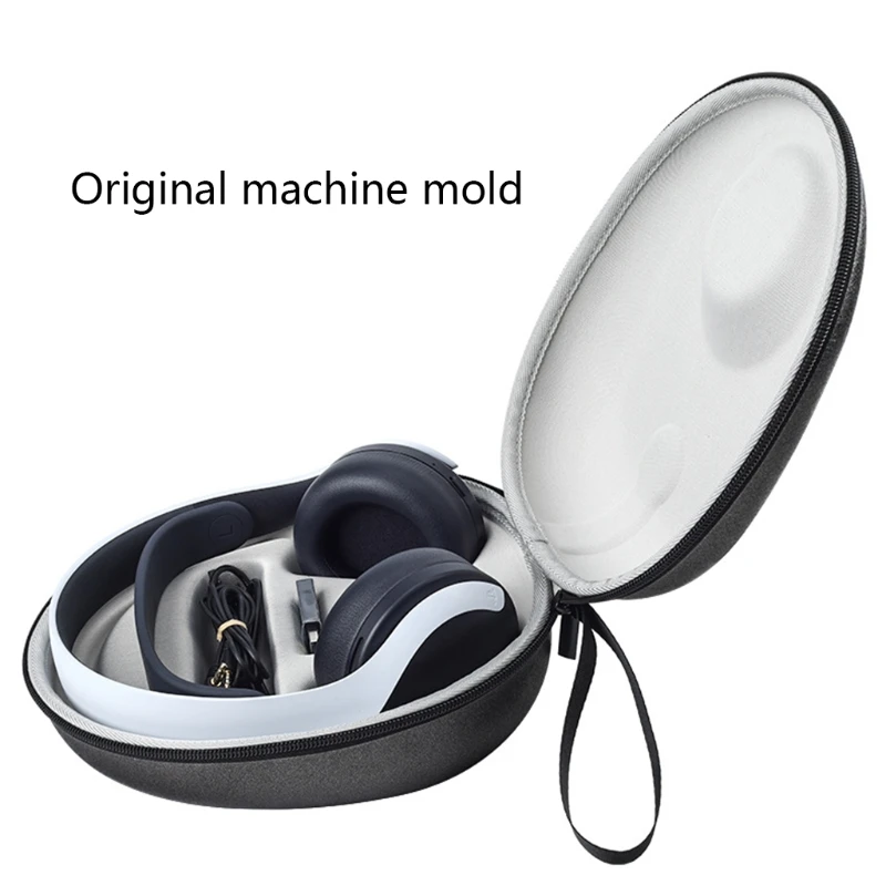 

EVA Travel Case Storage Bag Carrying Box for PS5 Pulse 3D Headset Accessories