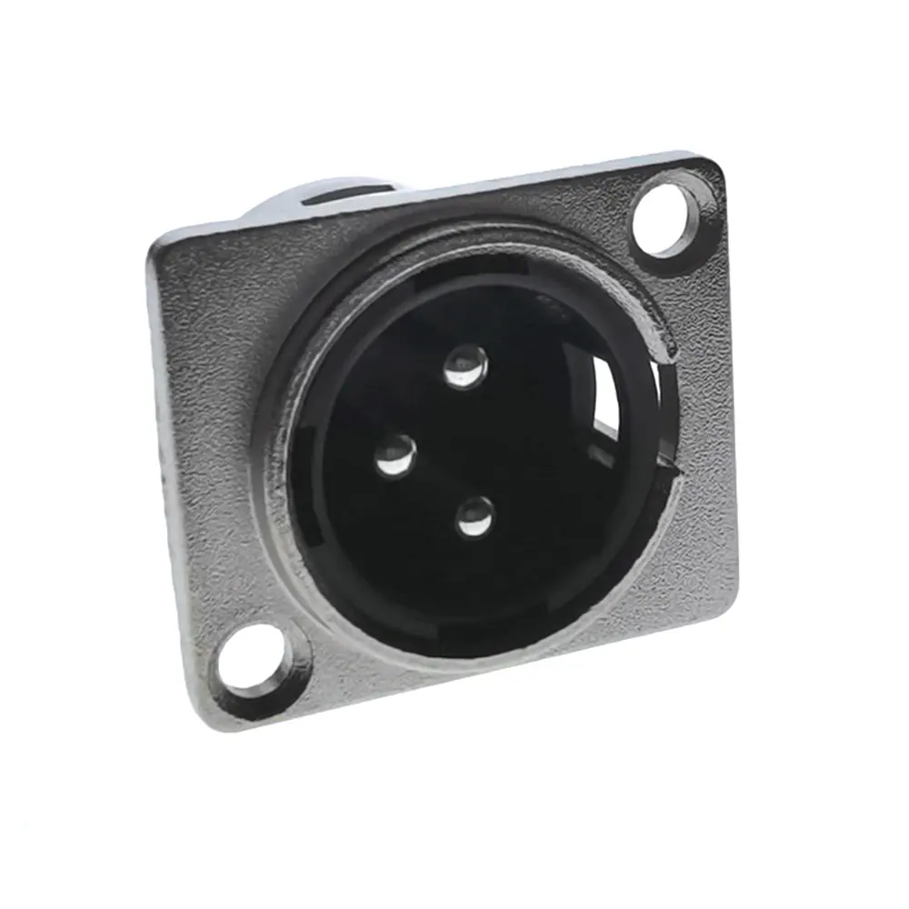 8 шт. горячая новинка трехъядерный Штекерный гнездовой разъем XLR стандартный тип D