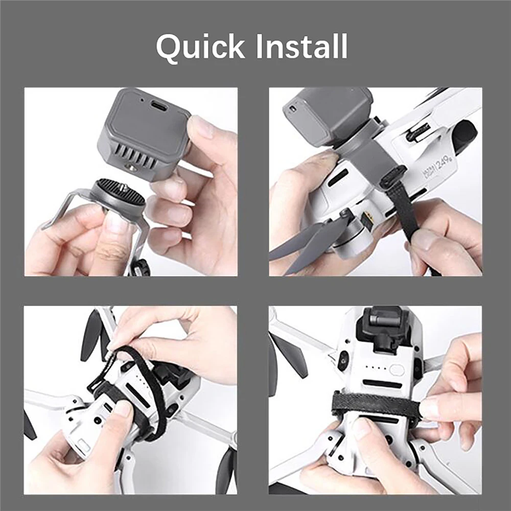 

Adjustable Night Light Lamp Searchlight Anti-Lost Fill Lamp Adapter Mount for DJI Mavic 2/Mini2/Mavic Air2 Drone Accessories