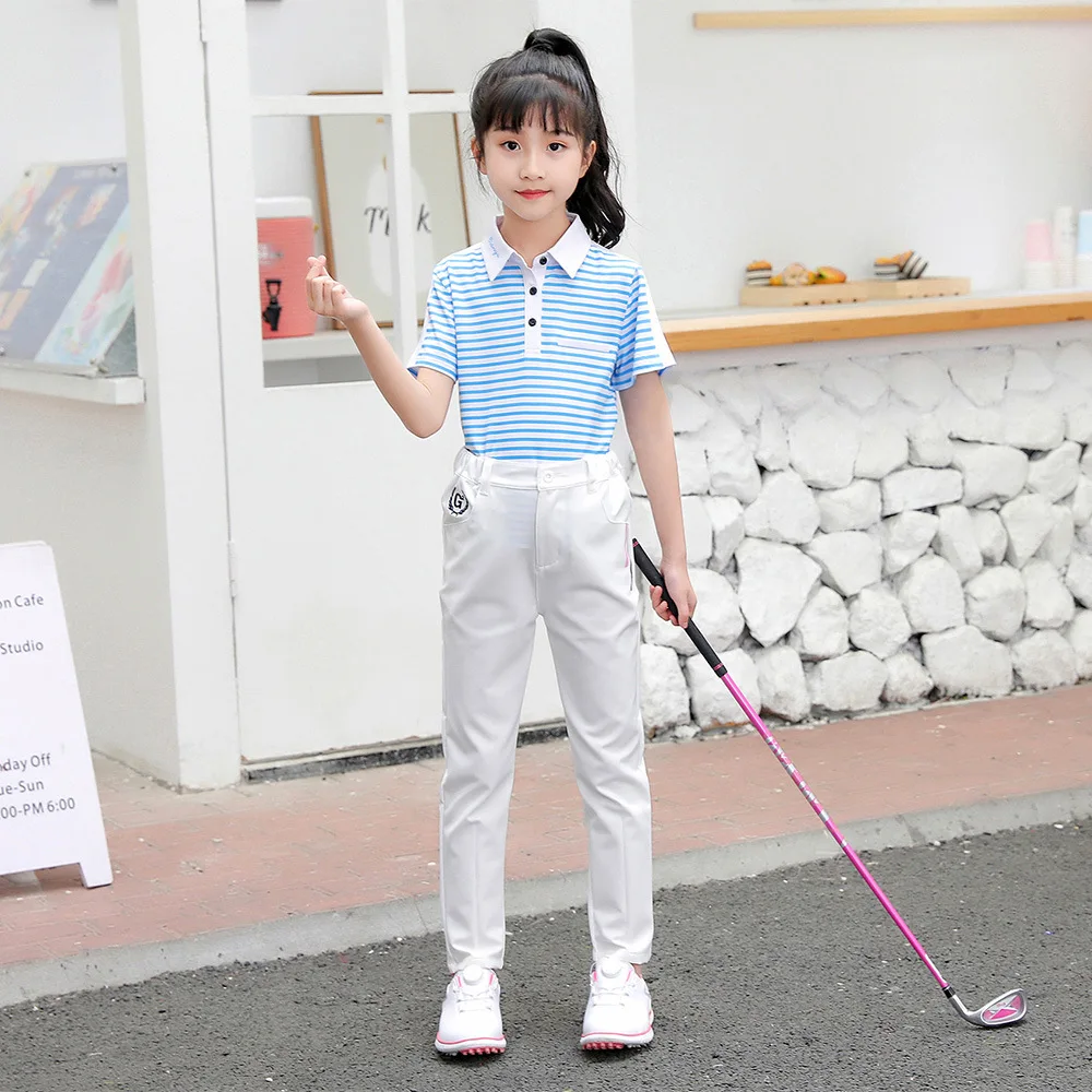 TTYGJ Spring and Autumn Children's Pants Sports Pants Stretch Elastic Sports Tennis Pants