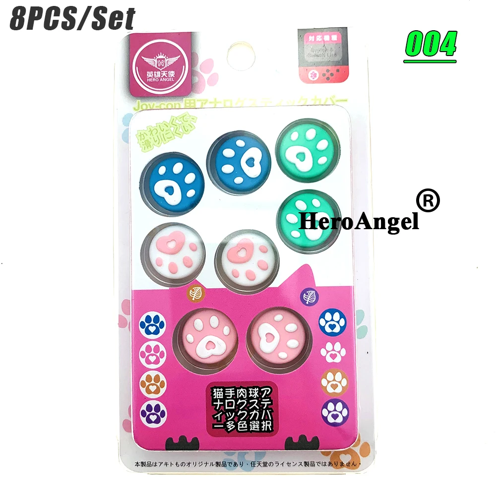 Симпатичная кошка лапа Сакура розовая палка для большого пальца захват крышка