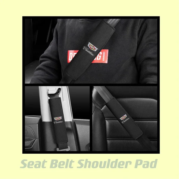 

Car Safety Belt Shoulder Cover Car Seat Belt Shoulder Pad Car Seat Belt Protective Shoulder Padding For Universal Car Cadillac