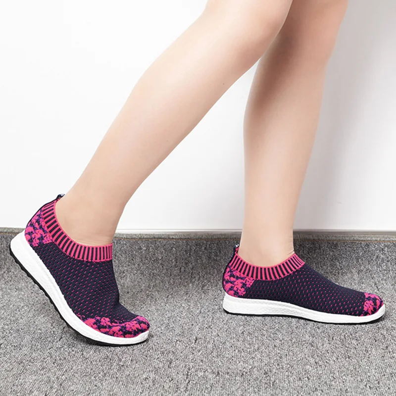 2020 женские вулканизированные лоферы Женская дышащая обувь из сетчатого