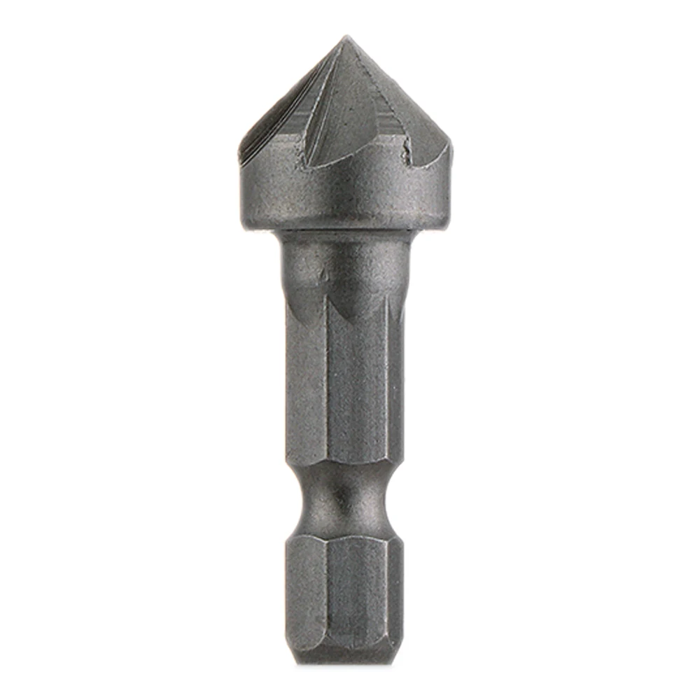 1 шт 6 флейта углом 90 градусов сверла из быстрорежущей стали фаски бит 1/4