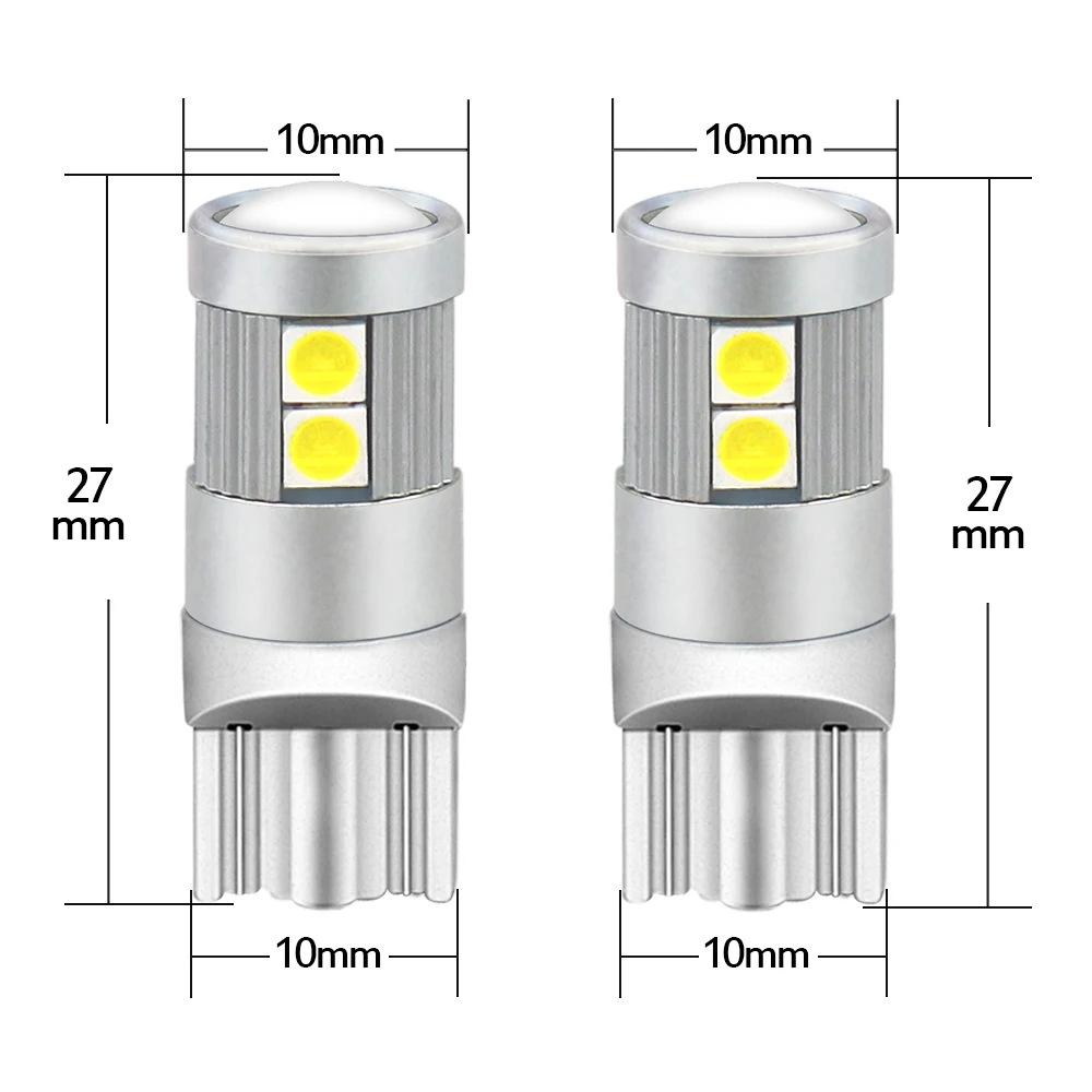 1 шт. T10 3030SMD 9LED автомобильная лампа, автомобильная лампа Canbus, габаритный светильник для чтения, внутренний боковой габаритный светильник, белый, 6000K