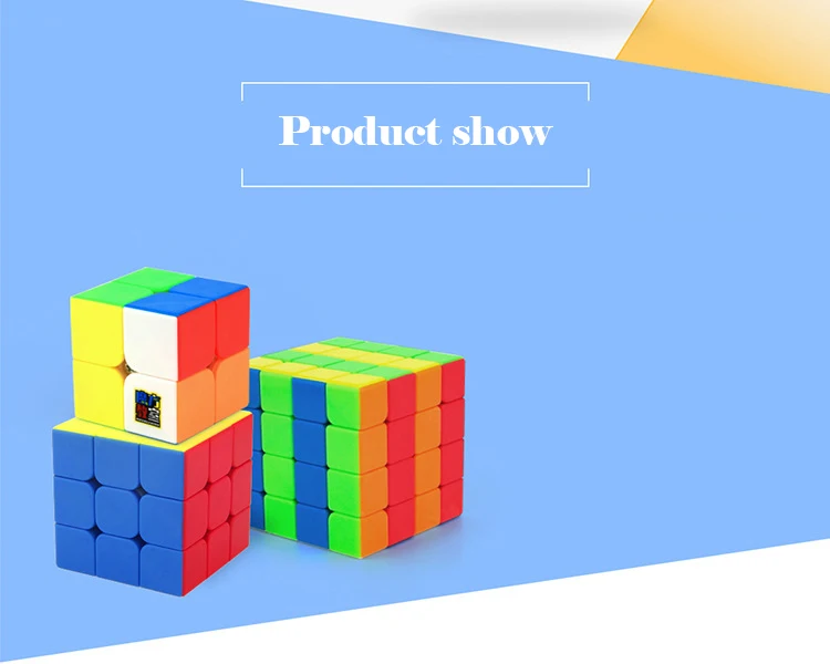 Moyu MofangJiaoshi 2x2 3x3 4x4 набор магических кубиков для соревнований 3 шт. Набор для кубинга класса Невидимый волшебный куб 234 набор с подарочной коробкой