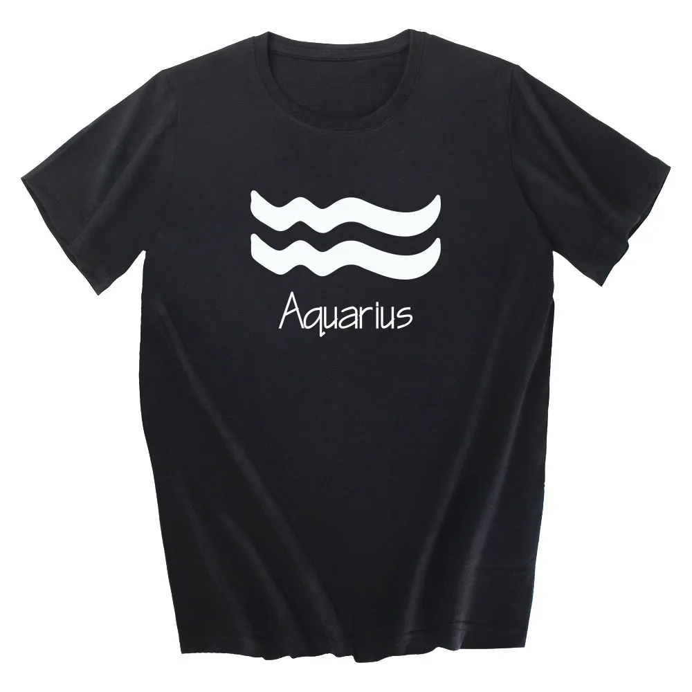 Новинка 2020 футболка с принтом 12 гороскопов знаков зодиака Овен Скорпион вирко