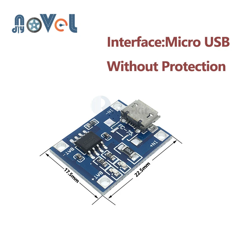 Type-c/Micro/Mini USB 5V 1A 18650 TP4056 модуль зарядного устройства литиевой батареи зарядная