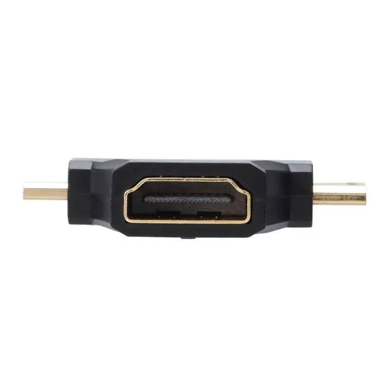 Новое поступление 2019 черный 3 в 1 адаптер HDMI-Micro/MiniHDMI HDMI тройной HD для планшетов |
